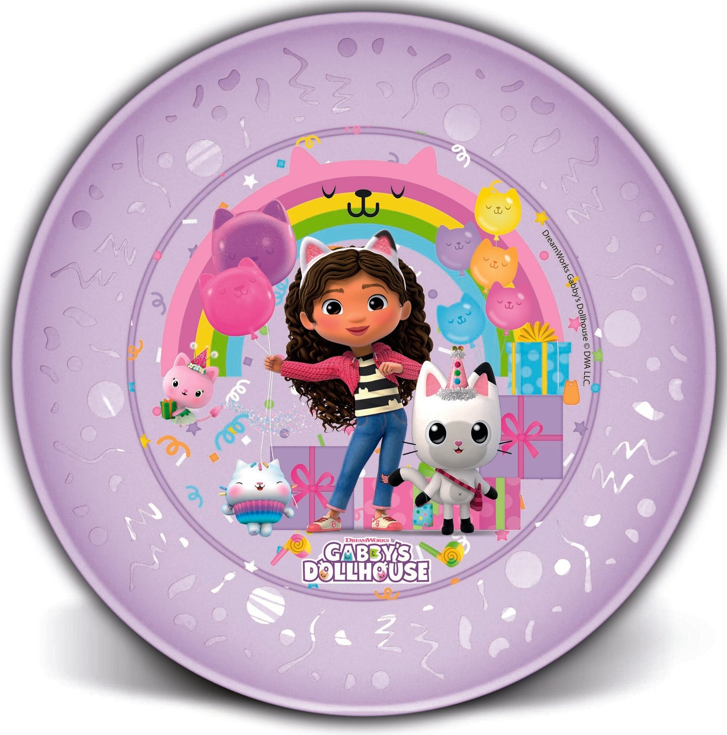 Gabbys Dollhouse Party Plate