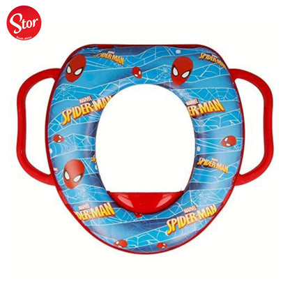 Toilet Seat with Handles - Spiderman