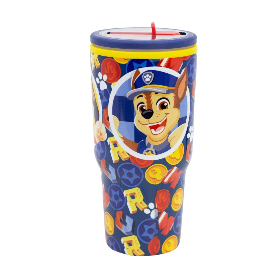 Double Wall Insulated Stainless Steel Tumbler-640ml-Paw Patrol