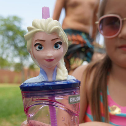 Frozen-3D Figurine Tumbler-360ml