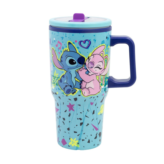 Double Wall Insulated Stainless Steel Tumbler-640ml-Stitch