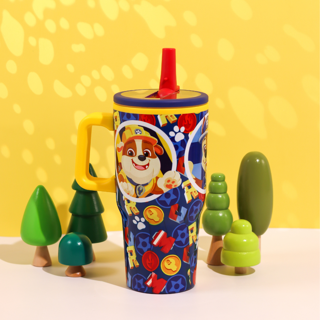 Double Wall Insulated Stainless Steel Tumbler-640ml-Paw Patrol