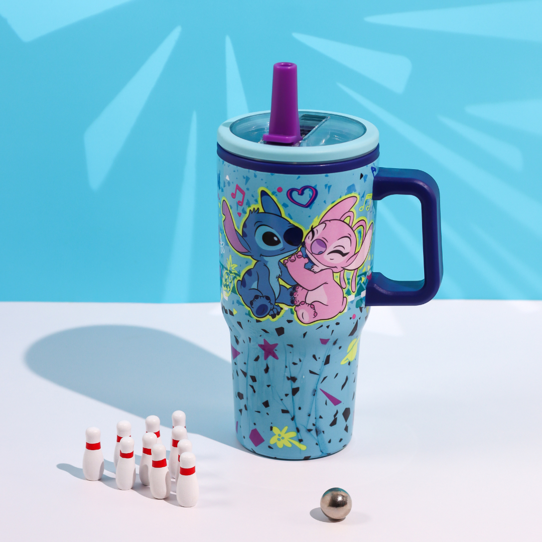 Double Wall Insulated Stainless Steel Tumbler-640ml-Stitch