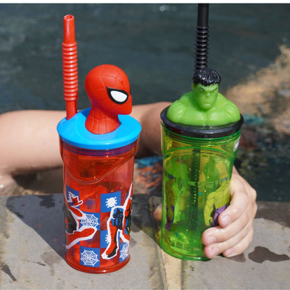 Hulk-3D Figurine Tumbler-360ml