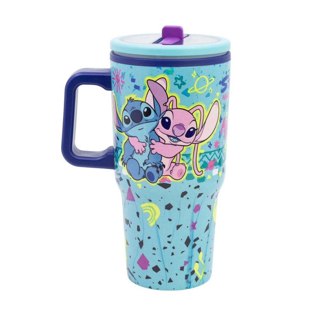 Double Wall Insulated Stainless Steel Tumbler-640ml-Stitch