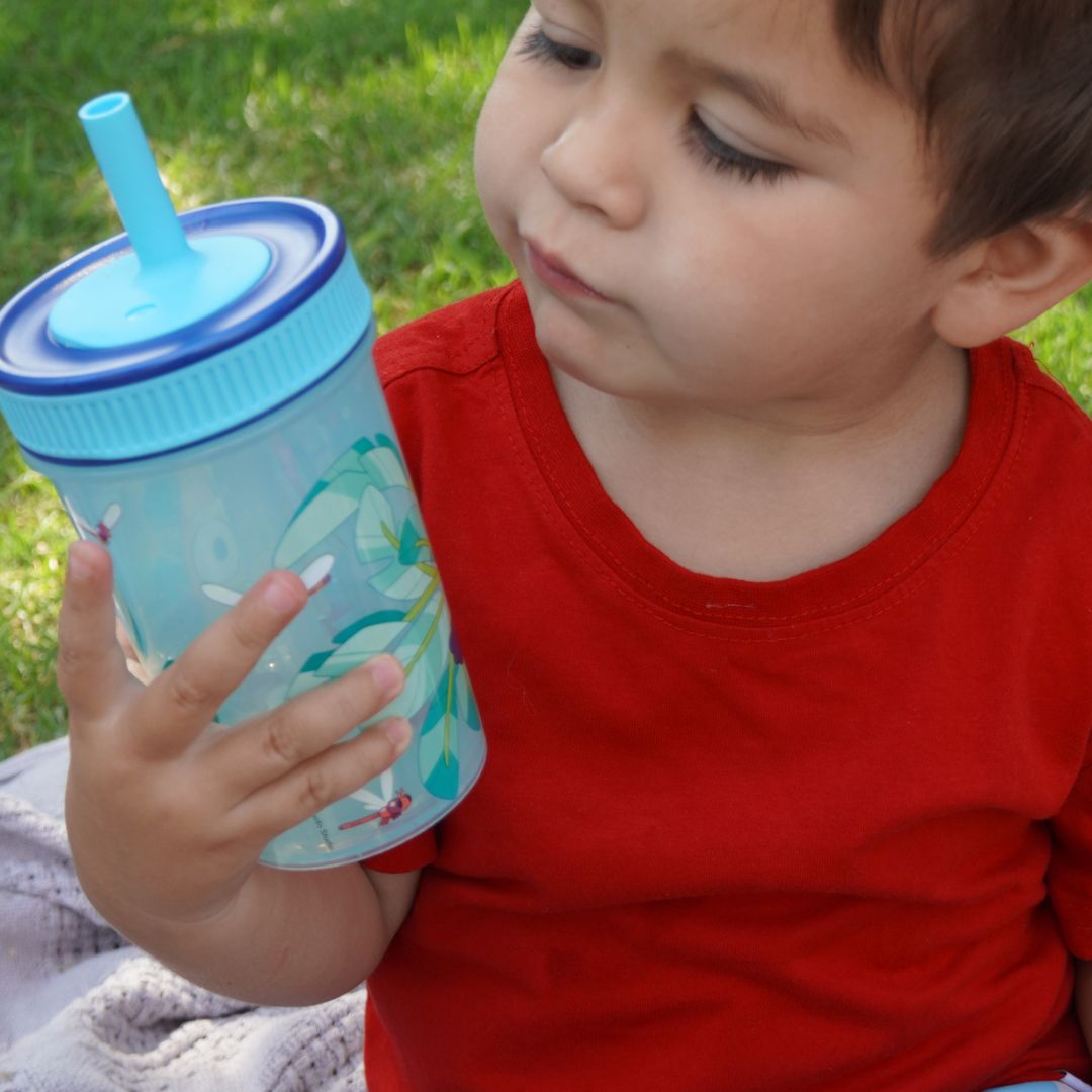 Bluey - Leakproof Silicone Straw Tumbler - 420ml