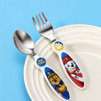 Paw Patrol 2 Piece Cutlery Set - Stainless Steel
