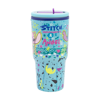 Double Wall Insulated Stainless Steel Tumbler-640ml-Stitch