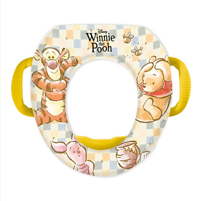 Toilet Seat with Handles - Pooh and Friends
