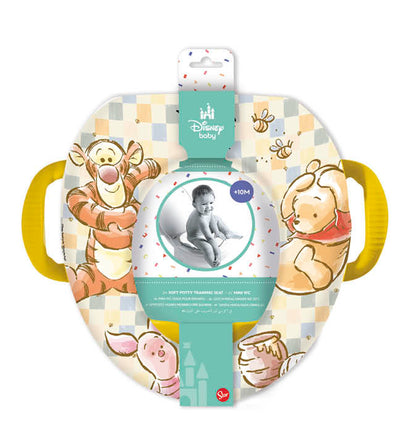 Toilet Seat with Handles - Pooh and Friends