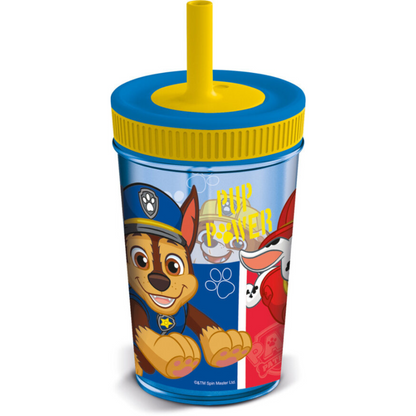 Paw Patrol - Leakproof Silicone Straw Tumbler - 420ml