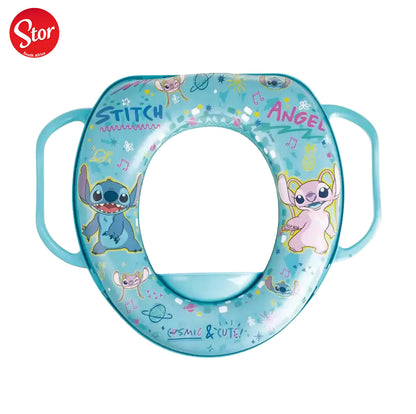 Toilet Seat with Handles - Stitch
