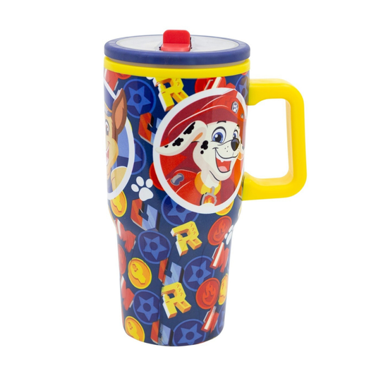 Double Wall Insulated Stainless Steel Tumbler-640ml-Paw Patrol