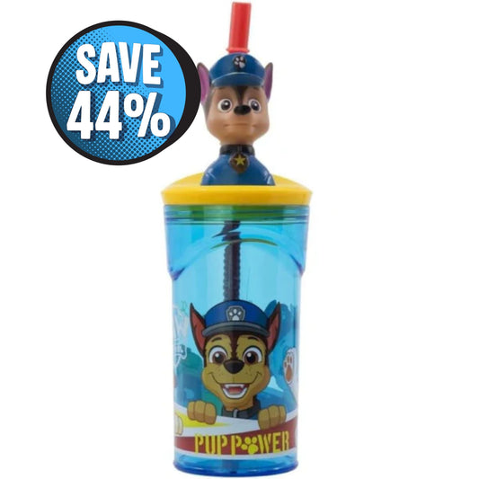 Paw Patrol Chase-3D Figurine Tumbler-360ml