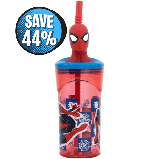 Spiderman-3D Figurine Tumbler-360ml
