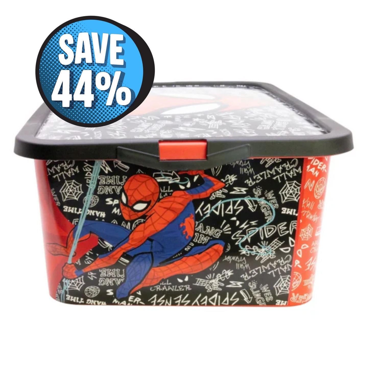 Spiderman 13L Storage Click Box